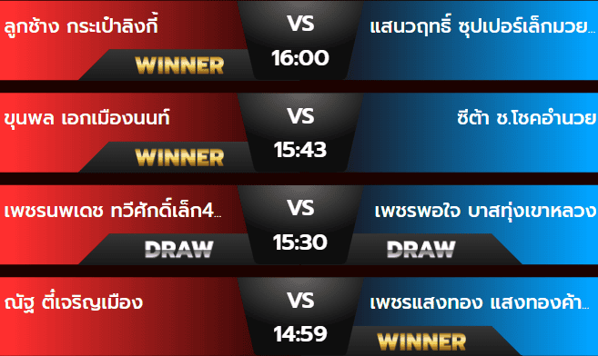 ผลมวย 13/07/67